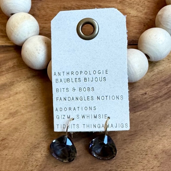 Anthropologie Floating Gemstone Earrings NWT - Picture 3 of 4